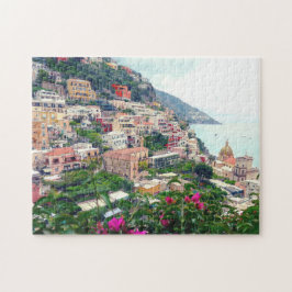 Quebra-cabeça Positano Amalfi Costa Itália bela vista italiana