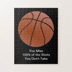 Quebra-cabeça Poster de Basquete de Cotação Motivacional Famil