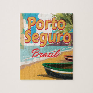 Quebra-cabeça Poster de Porto Seguro Brasil Férias