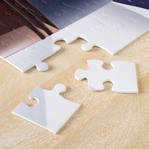 Quebra-cabeça poster de viagens de locomotiva novosibirsk