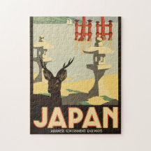 Poster de viagens Vintage Japonês