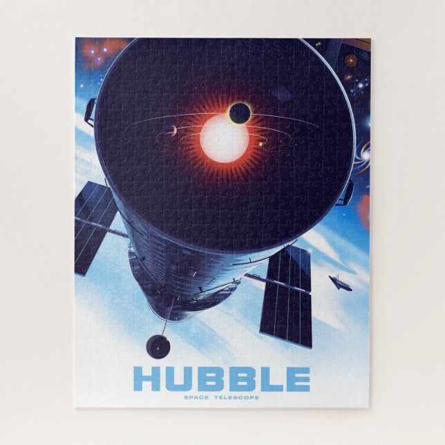 Quebra-cabeça Poster do telescópio espacial Hubble. (Vertical)