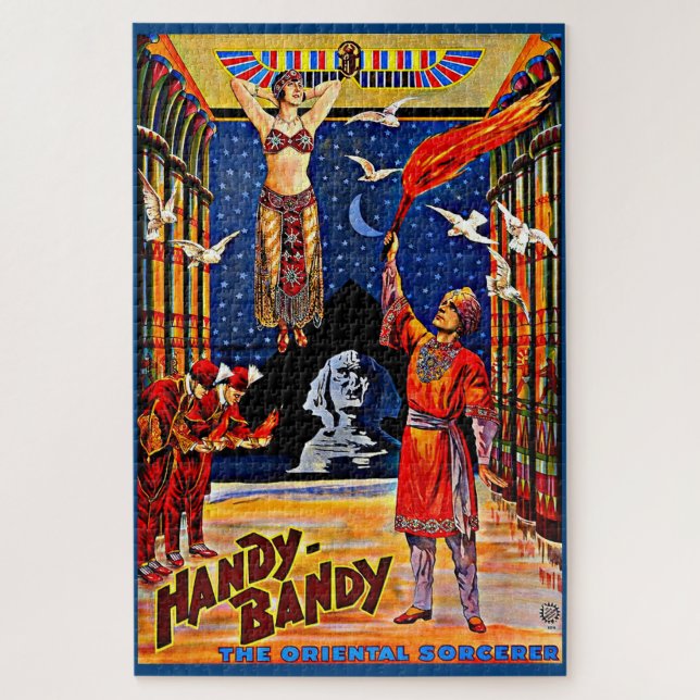Quebra-cabeça poster mágico de 1920 Handy-Bandy (Vertical)