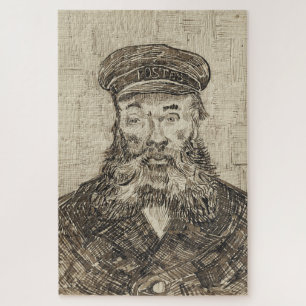 Quebra-cabeça Postman Joseph Roulin (Sepia Sketch) (por van Gogh