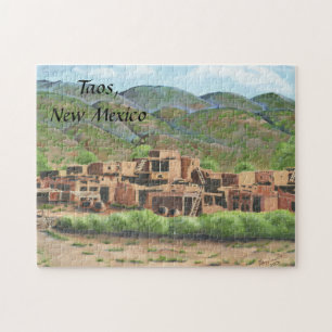 Quebra-cabeça Povoado indígeno de Taos, New mexico