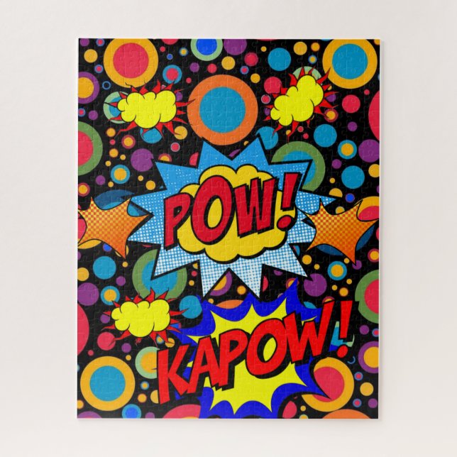 Quebra-cabeça Pow Kapow (Vertical)