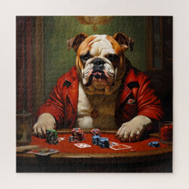 Quebra-cabeça Praça de Jogo Bulldog