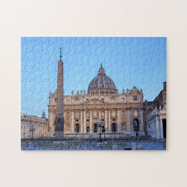 Quebra-cabeça Praça de São Pedro na Cidade do Vaticano - Roma, I (Horizontal)