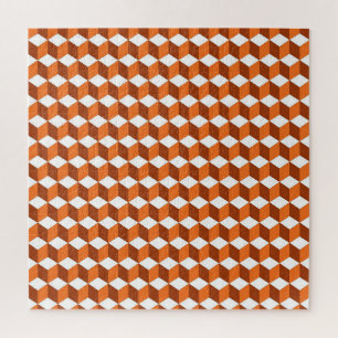 Quebra-cabeça Praça Laranja: Fundo de Vintage Abstrato