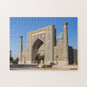 Quebra-cabeça Praça Registan - Samarkand, Uzbequistão