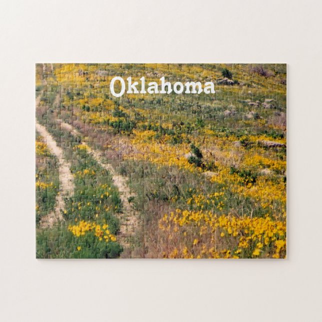 Quebra-cabeça Pradaria de Oklahoma (Horizontal)