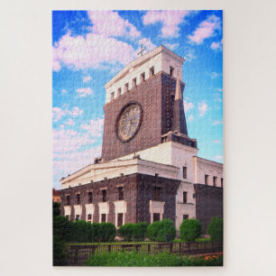 Quebra-cabeça Praga e Igreja do Coração Mais Cacto /Tchechia