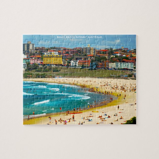 Quebra-cabeça Praia Bondi Sydney (Horizontal)