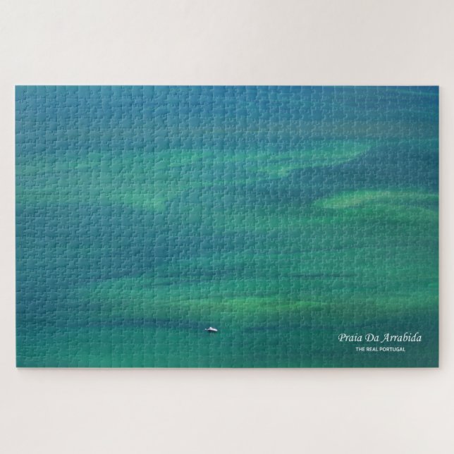 Quebra-cabeça Praia Da Arrabida - Portugal Real (Horizontal)