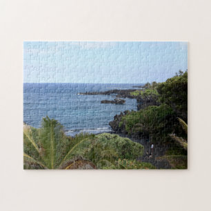 Quebra-cabeça Praia da estrada de Hana, Maui, Havaí