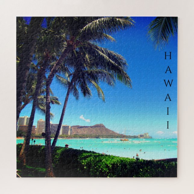 Quebra-cabeça praia de Havaí (Horizontal)