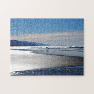 Quebra-cabeça Praia de Manzanita - Surfe no Oregon