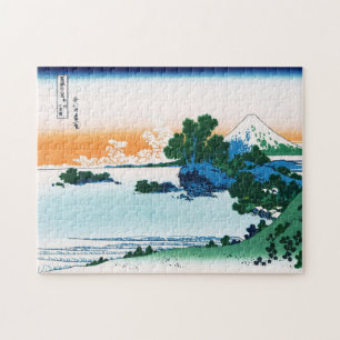 Quebra-cabeça Praia de Shichiri na arte da província de Sagami