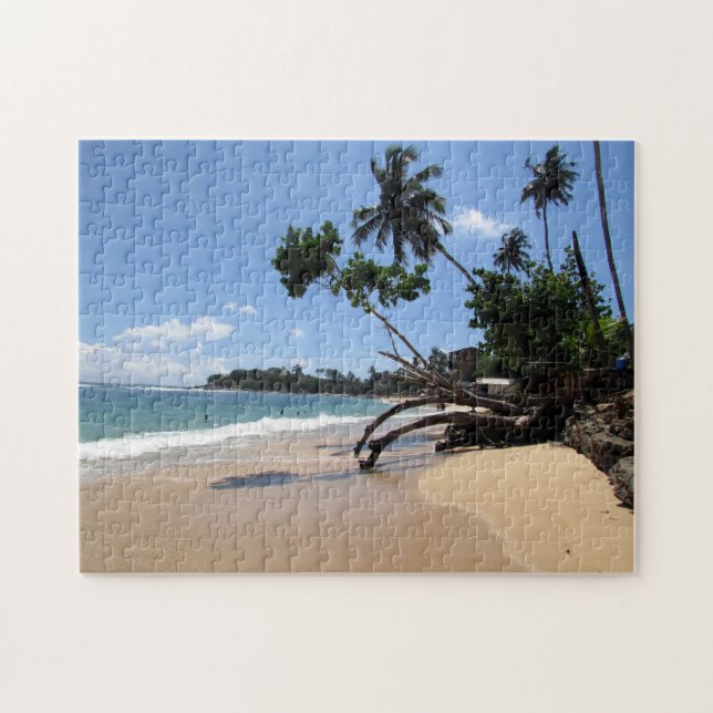 Quebra-cabeça praia de sri lanka (Horizontal)