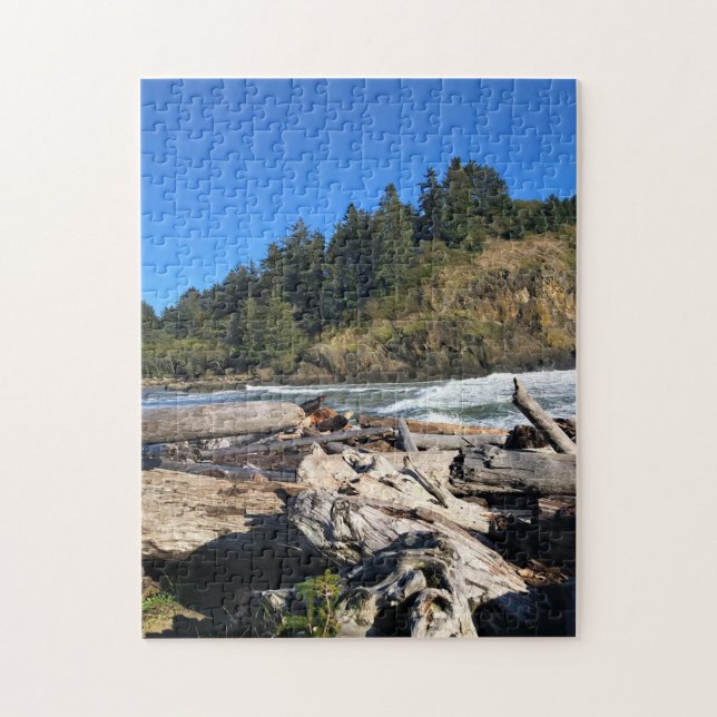 Quebra-cabeça Praia de Waikiki, Desilusão de Cabo, Washington (Vertical)