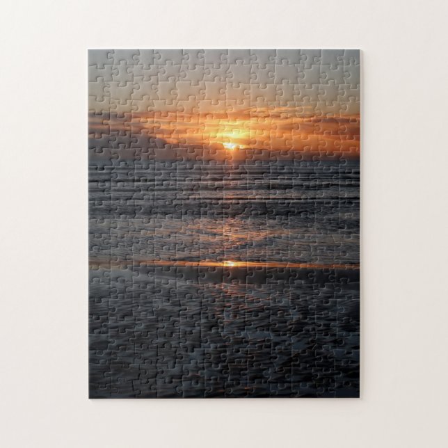 Quebra-cabeça Praia no Sunset (Vertical)