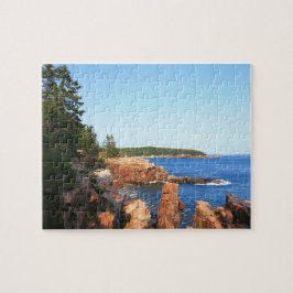 Quebra-cabeça Praia Rochosa de Acadia perto de Thunder Hole