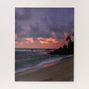 Quebra-cabeça Praia Romântica em Dusk