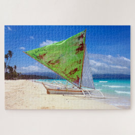 Quebra-cabeça Praia White, Boracay.