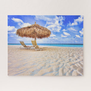 Quebra-cabeça Praias Tropicais Aruba Sandy Beach