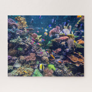 Quebra-cabeça Praias Tropicais Coral submarino