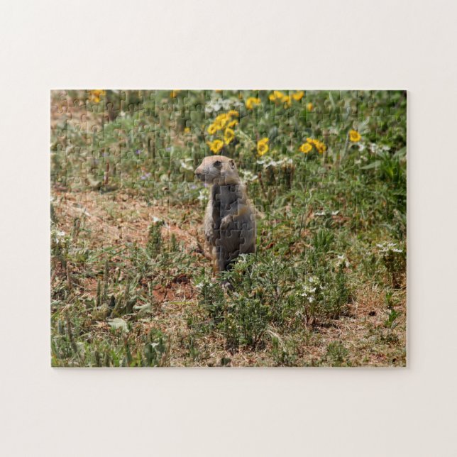 Quebra-cabeça Prairie Dog (Horizontal)
