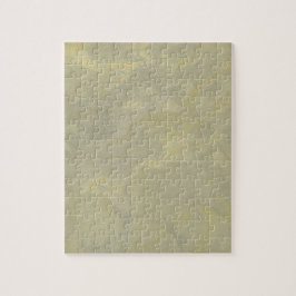 Quebra-cabeça Prata E Plaster Metálico Dourado