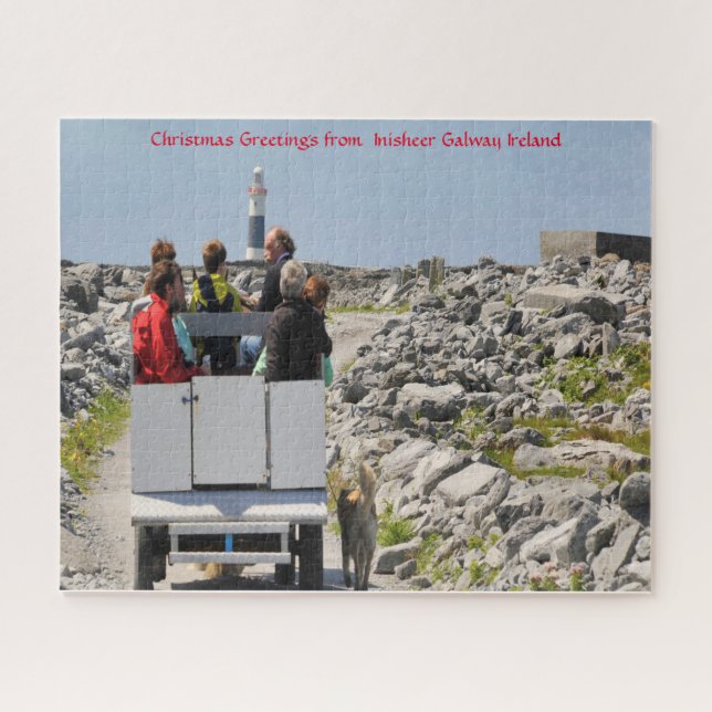 Quebra-cabeça Precisa de uma boleia? Transporte em Inisheer Galw (Horizontal)