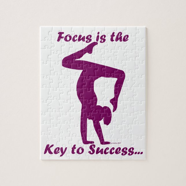 Quebra-cabeça Presente da ginástica (Vertical)