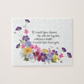 Quebra-cabeça Presente da nora