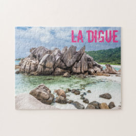 Quebra-cabeça Presente de Anse Cocos Seychelles La Digue Beach