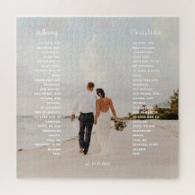 Presente de Arte de Vow de Casamento Elegante