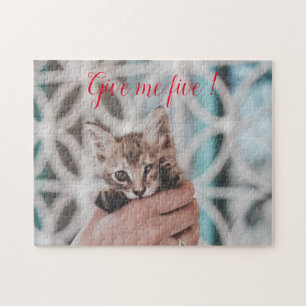 Quebra-cabeça Presente de Design de Gato Popular