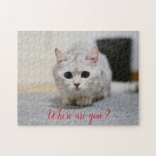 Quebra-cabeça Presente de Design de Gato Popular
