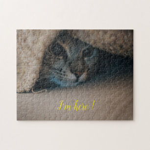 Quebra-cabeça Presente de Design de Gato Popular