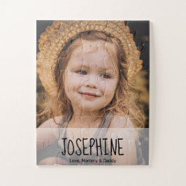 Quebra-cabeça Presente de Foto para Rapariga Personalizado