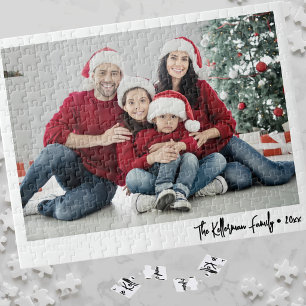 Quebra-cabeça Presente de Foto Personalizado da Família com Rote
