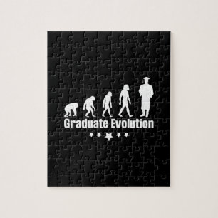 Quebra-cabeça Presente de Graduação   Evolução do Formando