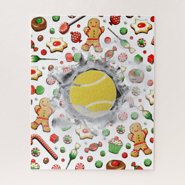 Quebra-cabeça Presente de Natal exclusivo de ténis Puzzle (Vertical)