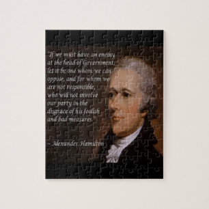 Quebra-cabeça Presente "Líder Inimigo" Alexander Hamilton