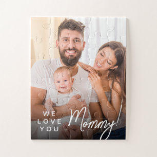 Quebra-cabeça Presente para a mãe Idea Foto Personalizada de Mam