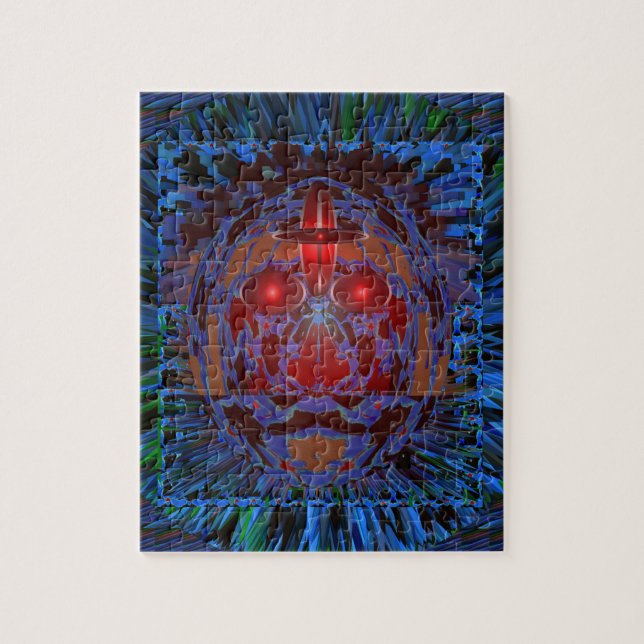 Quebra-cabeça PRESENTE secreto ANÓNIMO do salvamento do perigo (Vertical)