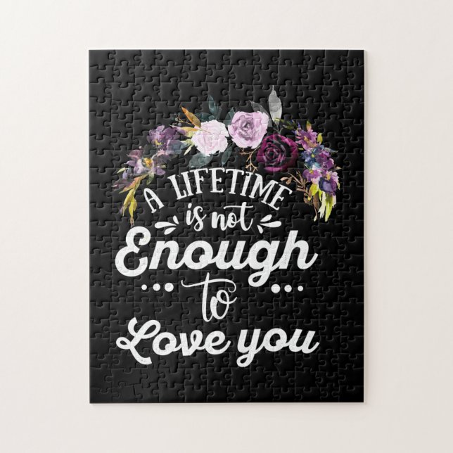 Quebra-cabeça Presentes De Casamento Não Basta Para Te Amar (Vertical)