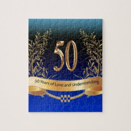 Quebra-cabeça Presentes do 50º aniversário de casamento