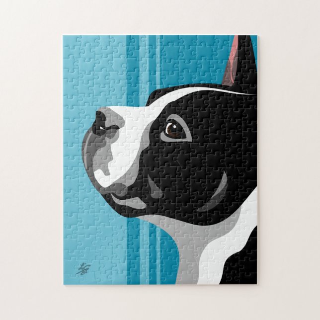 Quebra-cabeça Presentes do Boston Terrier (Vertical)
